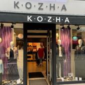 🌸Spring showcases#kozha#leather#vitrinesdebrest#woman#man#fashion#www.kozha.fr